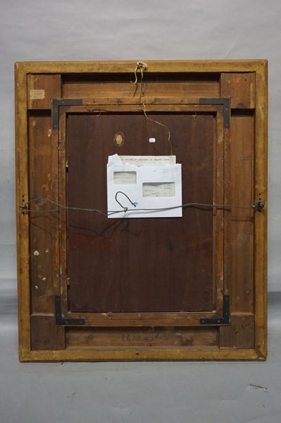 Ferdinand ROYBET "La bravade", huile sur panneau, sbg. 61x44,5 cm