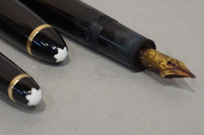 MONTBLANC Montblanc fountain pen and ballpoint pen.