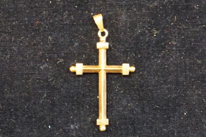 Croix - pendentif Croix - pendentif en or (1,2grs)