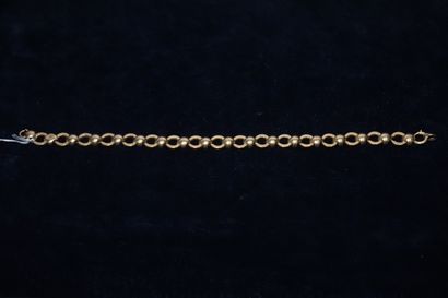 Bracelet Bracelet en or à maillons ronds (10grs)