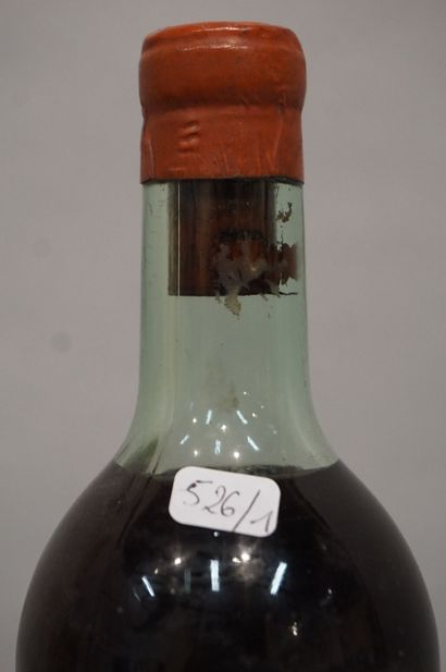 null 1 bouteille Château TROTANOY, Pomerol 1938 (ea, LB, bouchon rétracté tomban...