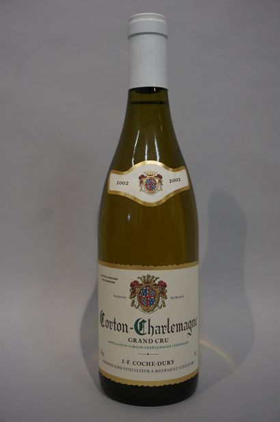  1 bouteille CORTON CHARLEMAGNE, JF Coche-Dury 2002