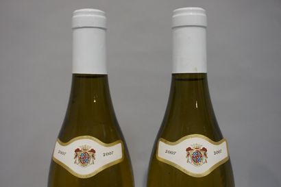 null 
2 bottles CORTON CHARLEMAGNE, JF Coche-Dury 2007

