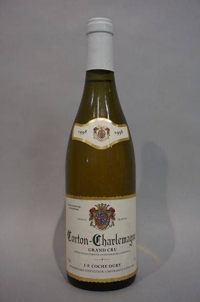 1 bouteille CORTON CHARLEMAGNE, JF Coche-Dury...