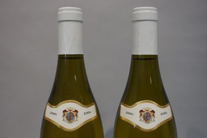  2 bottles CORTON CHARLEMAGNE, JF Coche-Dury 2006 (etlt) 