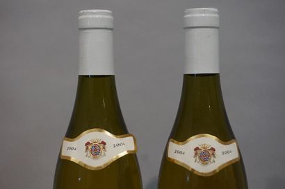  2 bouteilles CORTON CHARLEMAGNE, JF Coche-Dury 2004 (etlt) 