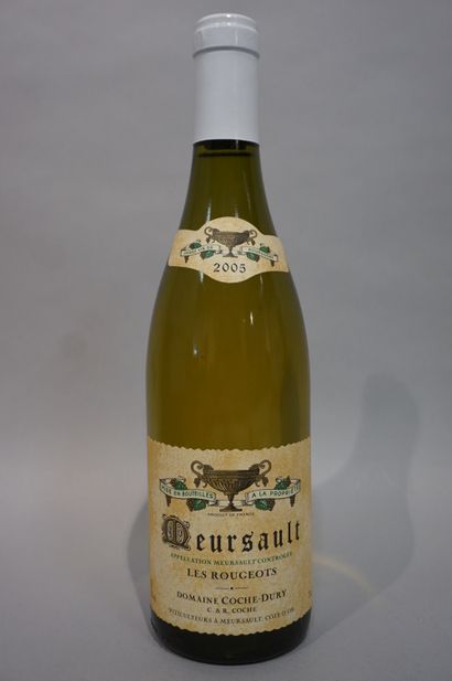 null 
1 bottle MEURSAULT "Les Rougeots", Domaine Coche-Dury 2005
