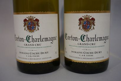 null 
2 bouteilles CORTON CHARLEMAGNE, Domaine Coche-Dury 2008

