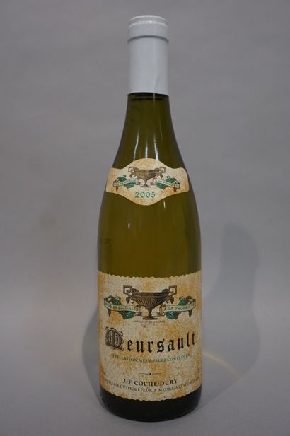 1 bouteille MEURSAULT JF Coche-Dury 2005
