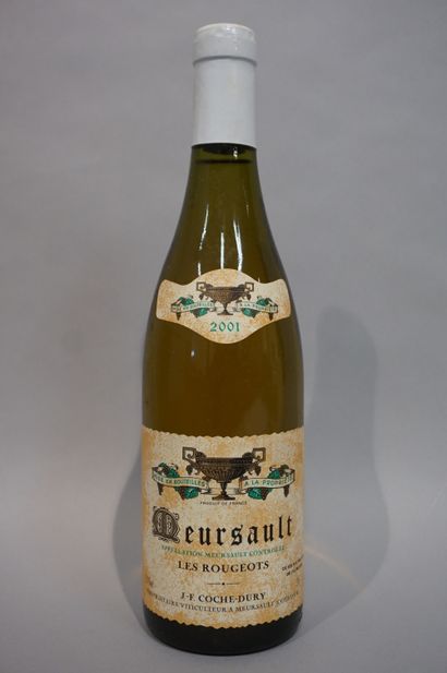  1 bouteille MEURSAULT "Les Rougeots", JF Coche-Dury 2001