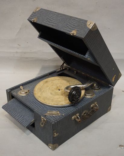 null Caisse de tourne-disque.