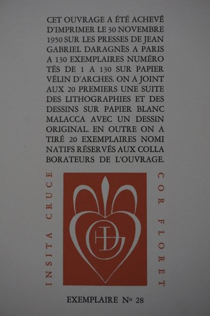 null CASSOU (Jean) - MARQUET (Albert). Rhapsodie parisienne. Paris, galerie Charpentier,...