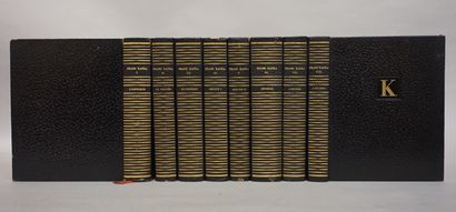 null KAFKA (Franz). Complete works. Critical Edition edited by Marthe Robert. Paris,...