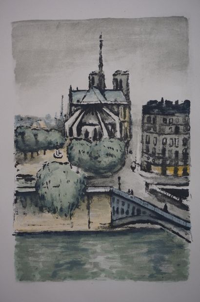null CASSOU (Jean) - MARQUET (Albert). Rhapsodie parisienne. Paris, galerie Charpentier,...