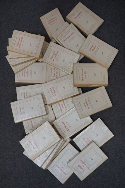 null JOUHANDEAU (Marcel). Journalists. 1957-1972. Paris, Gallimard, 1961-1978, 26...