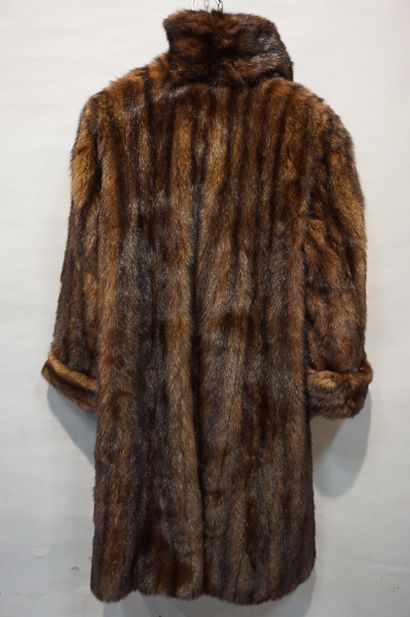 null Fur coat. Emile Cros Paris.