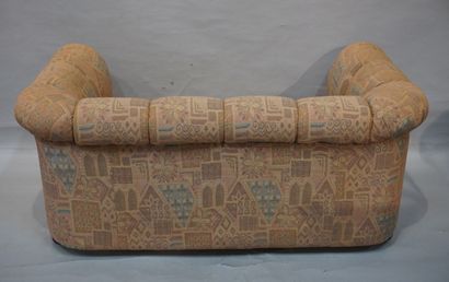 null Two seater sofa in fabric. 68x155x85 cm
