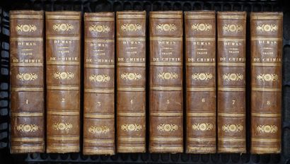 *Livres M. Dumas: "Traité de chimie", huit volumes, 1828.