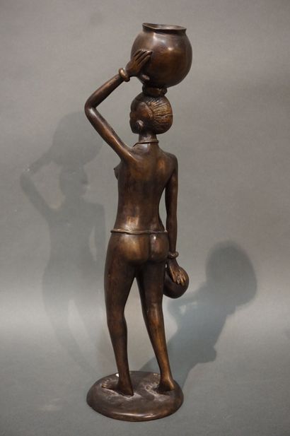 null 
Bronze: "Africaine" 48cm
