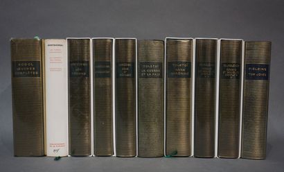 LA PLEIADE Dix volumes de La Pléiade (Gogol, Dostoïevski, Tolstoï, Tourgeniev et...
