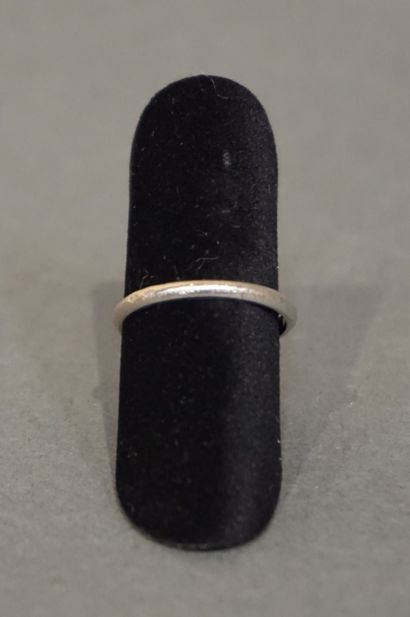 Alliance White gold wedding ring (1,6grs) Finger size 48,5