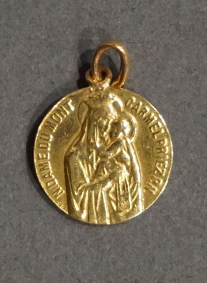MÉDAILLE Médaille religieuse en or (2grs)