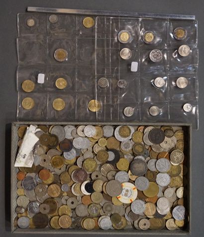 null Lot of various coins, some in silver.