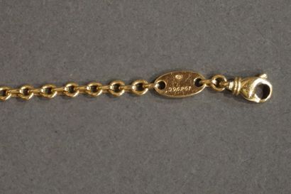 CHAUMET CHAUMET: Gold chain bracelet (9,8grs)