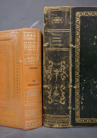 null Deux volumes: M. de Norvins: "Histoire de Napoléon", illustré par Raffet, 1839...