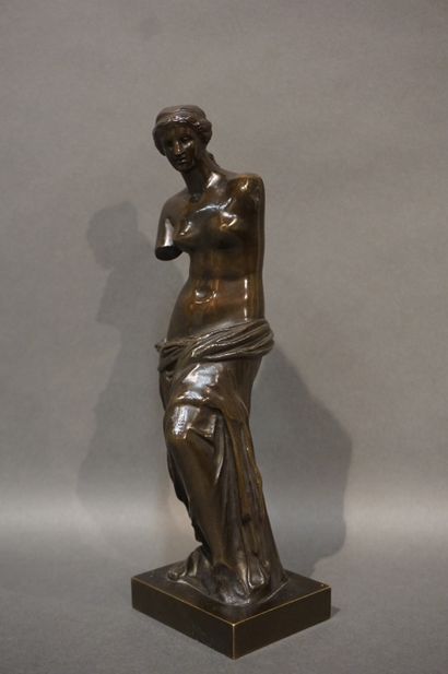 null Bronze: "Venus de Milo". 26,5 cm