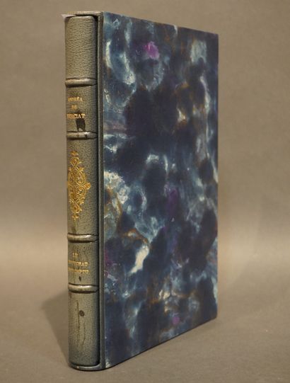 Livre Andréa de Nerciat "Le doctorat impromptu", a bound volume, illustrated by Klem,...