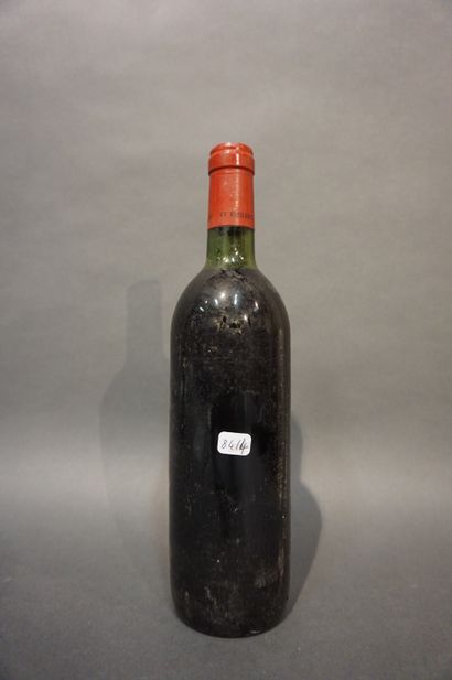 null 1 bouteille CH. LA ROSE CÔTES ROL, Saint-Emilion Grand Cru 1980.