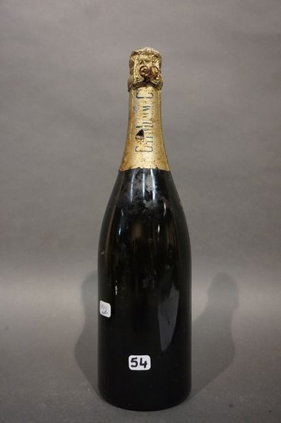 null 1 bottle CHAMPAGNE "Crémant de Cramant", Mumm (very old bottle from the 50's,...