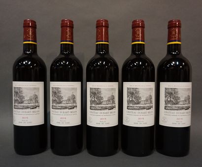 5 bouteilles CH. DUHART-MILON, 4° cru Pauillac...