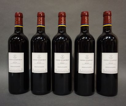 null 5 bouteilles CH. DUHART-MILON, 4° cru Pauillac 2014 (1 etla) cb