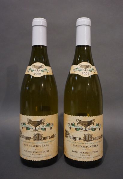 2 bouteilles PULIGNY-MONTRACHET 
