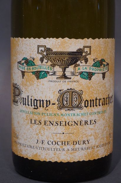  1 bouteille PULIGNY-MONTRACHET "Les Enseignères", JF Coche-Dury 2006