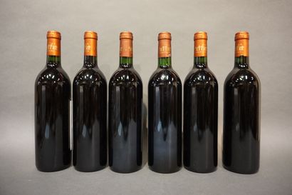 null 6 bouteilles CH. RAUSAN-SÉGLA, 2° cru Margaux 1989 (1 ela, 1 J, ela)