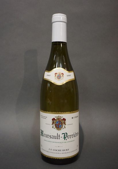  1 bouteille MEURSAULT "Les Perrières 1er cru", JF Coche-Dury 2007