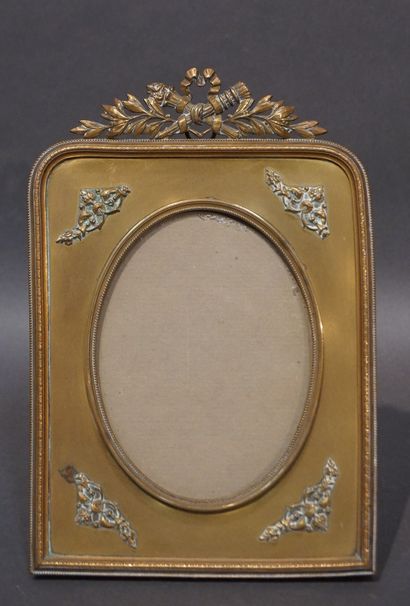 null Cadre à photo de style Louis XVI. 21x14,5 cm