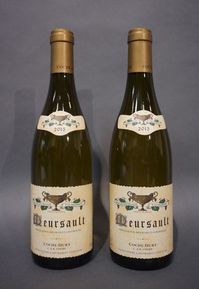 null 
2 bouteilles MEURSAULT Coche-Dury 2015
