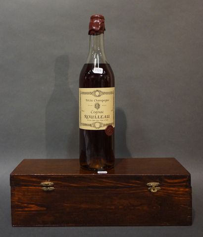 1 bouteille (0,70 L) ROULLEAU, Cognac Petite...