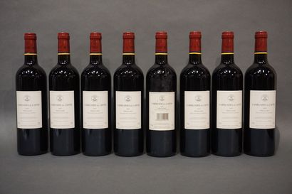  8 bouteilles CARRUADES DE LAFITE, Pessac-Léognan 2005