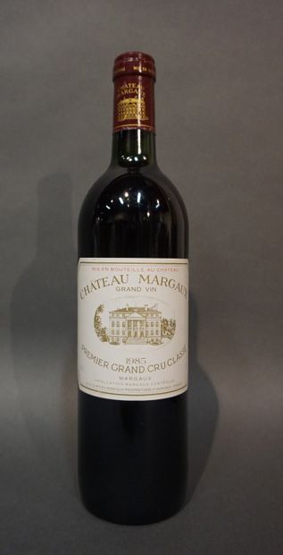 null 1 bouteille CH. MARGAUX, 1° cru Margaux 1985 (J)
