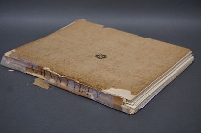 CHANTILLY Un volume: "Chantilly 1485-1897". Editions Hachette, 1902 (mauvais éta...