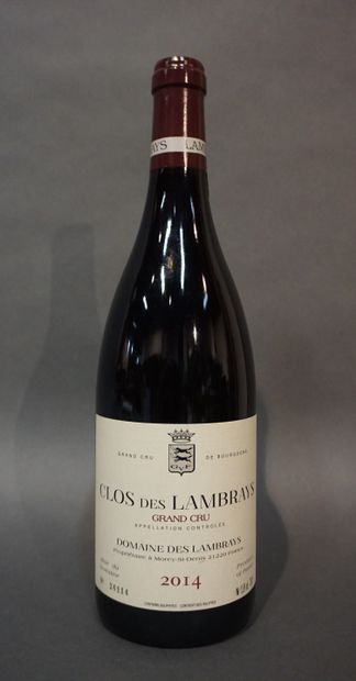 1 bottle CLOS DES LAMBRAYS, 2014