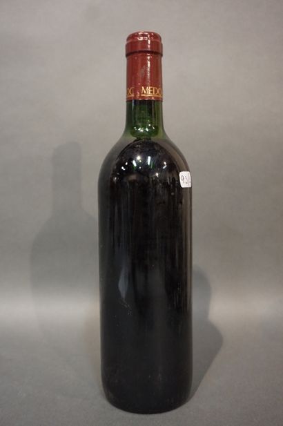 null 1 bouteille CH. PUY CASTERA, Haut-Médoc 1988 (niveau bas).