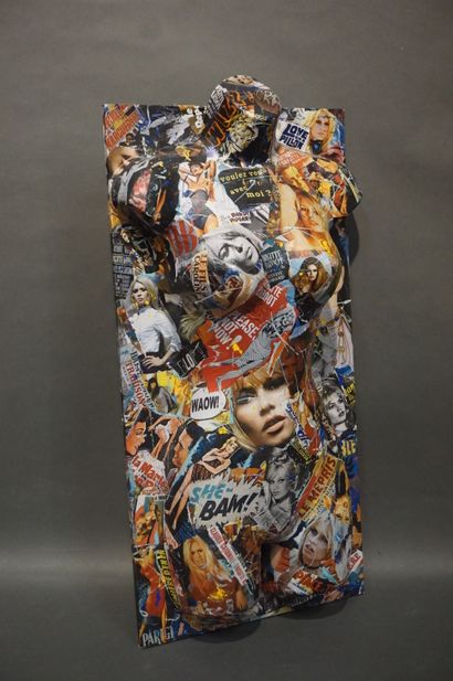 null Mannequin "Brigitte Bardot". 84x40 cm