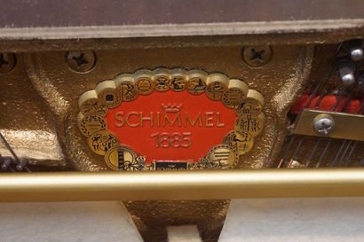 Schimmel Piano droit Schimmel. Made in Braunschweig Western Germany. 102x135x54 ...