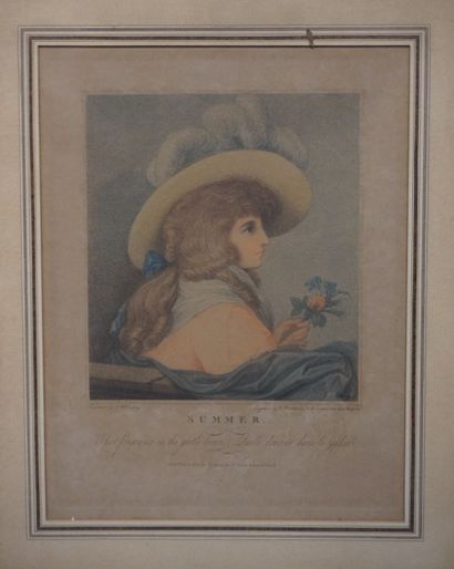 null Three engravings, one after Peters: "Sophia" (42,5x36,5 cm), the two others...